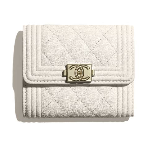 chanel small trifold wallet replica|chanel small flap wallet white.